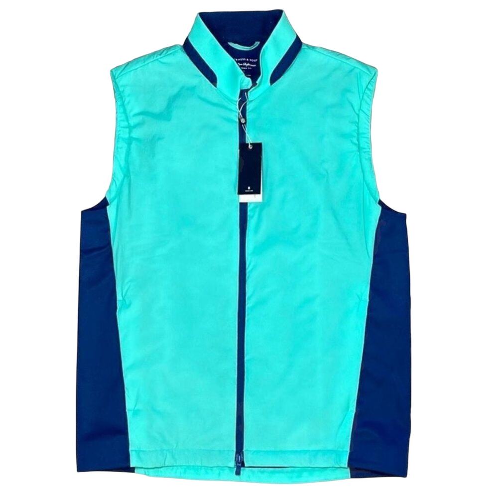 HOLDERNESS & BOURNE $220 The King Featherweight Modern Vest Size M